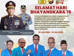 KNPI Bengkulu: Selamat Hari Bhayangkara ke-76, Polri Presisi!