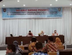 Dukcapil Provinsi Bengkulu Rakor Pendataan dan Penerbitan Adminduk Penduduk Rentan