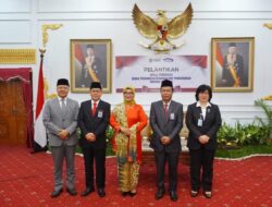 Gubernur Rohidin Lantik Kepala Perwakilan BPKP Provinsi Bengkulu