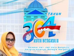 Direktur RSHD Kota Bengkulu Dr. Lista Carlyviera, MM Mengucapkan Selamat. Hari Jadi Kota Bengkulu Yang Ke-304