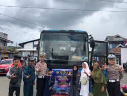 Polres Lebong dan Polda Bengkulu  Fasilitasi Mudik Secara Gratis Warga ke Kota Bengkulu