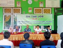 Tingkatkan Kualitas Kerja TPK, Pemdes Kuto Rejo Menggelar Musyawarah Khusus OTJ Training