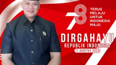 H.Herwin Suberhani Mengucapkan Selamat Dirgahayu Republik Indonesia Ke-78
