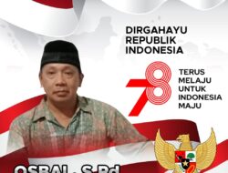 Kepsek SMPN 28 Bengkulu Tengah Mengucapkan Selamat Hari Kemerdekaan Republik Indonesia Ke-78
