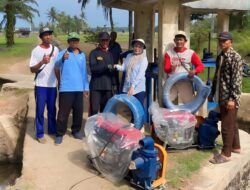 Musim Kemarau, Sebanyak 35 Unit Alsintan Pompa Air Milik DTPHP Provinsi Bengkulu Dipinjamkan Ke Kelompok Tani